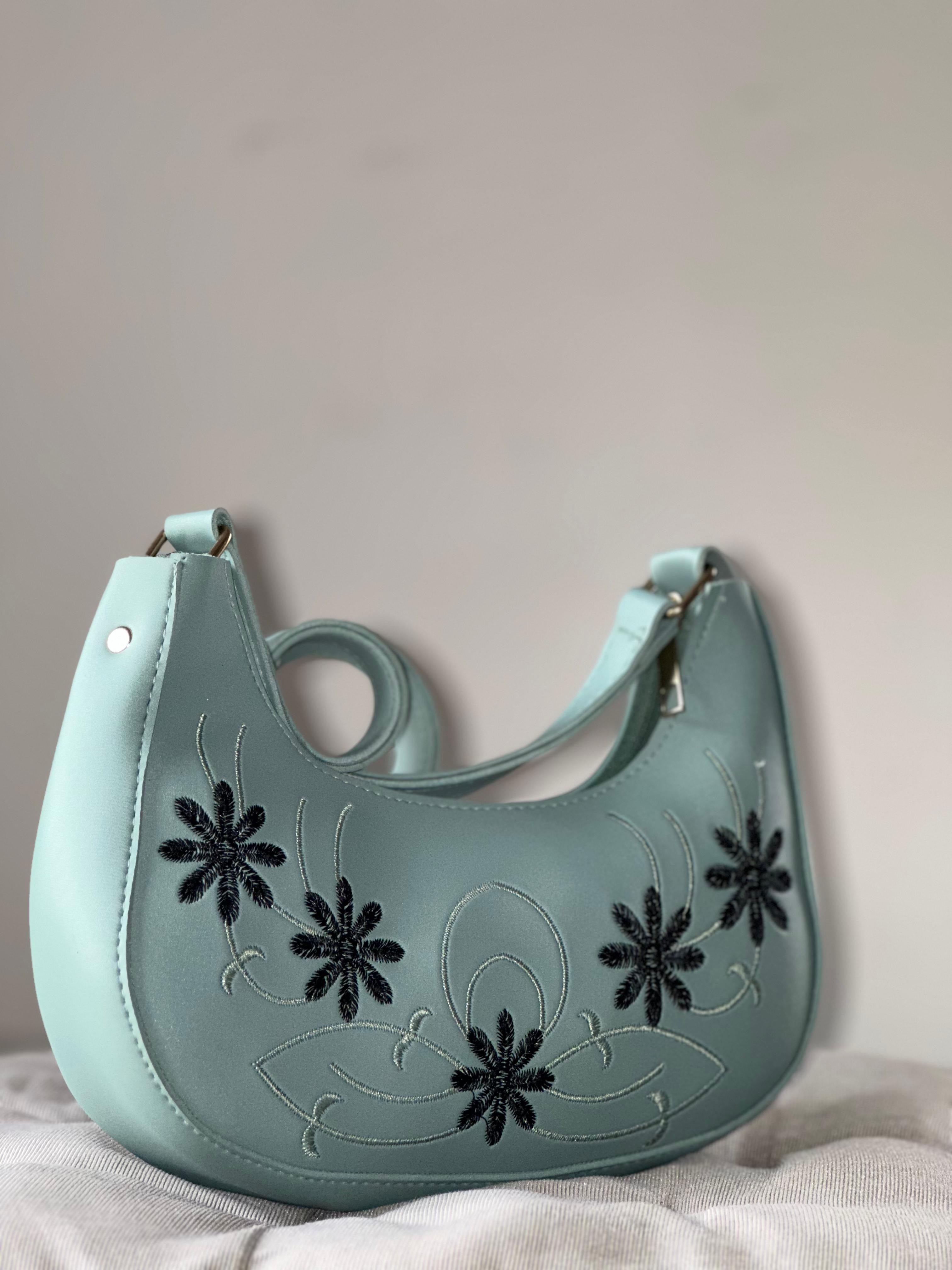 Floral hobo bag