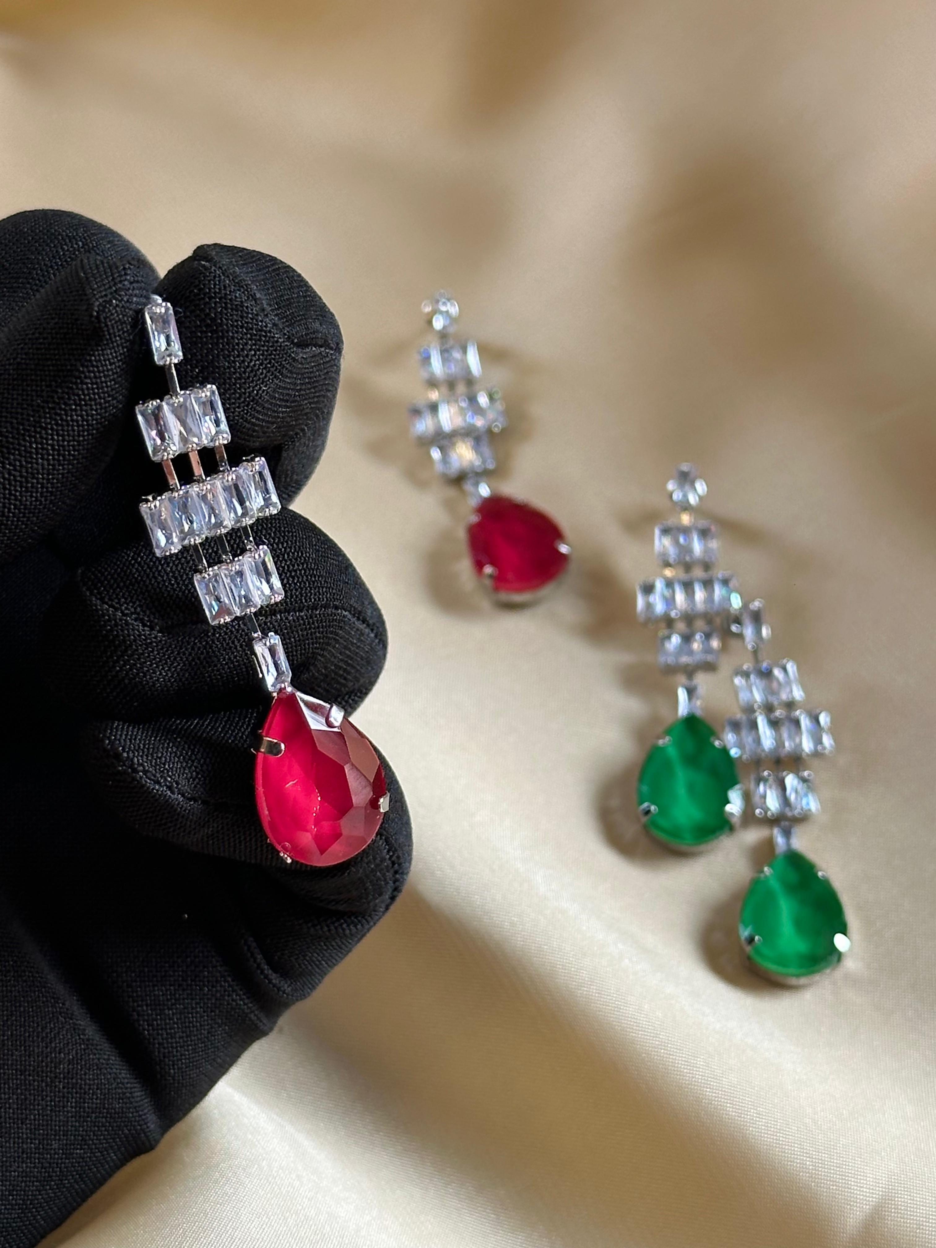 Crystal earrings