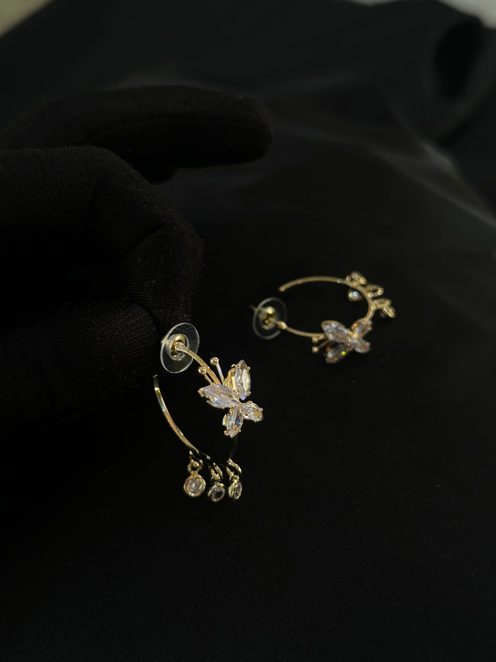 Stud earrings