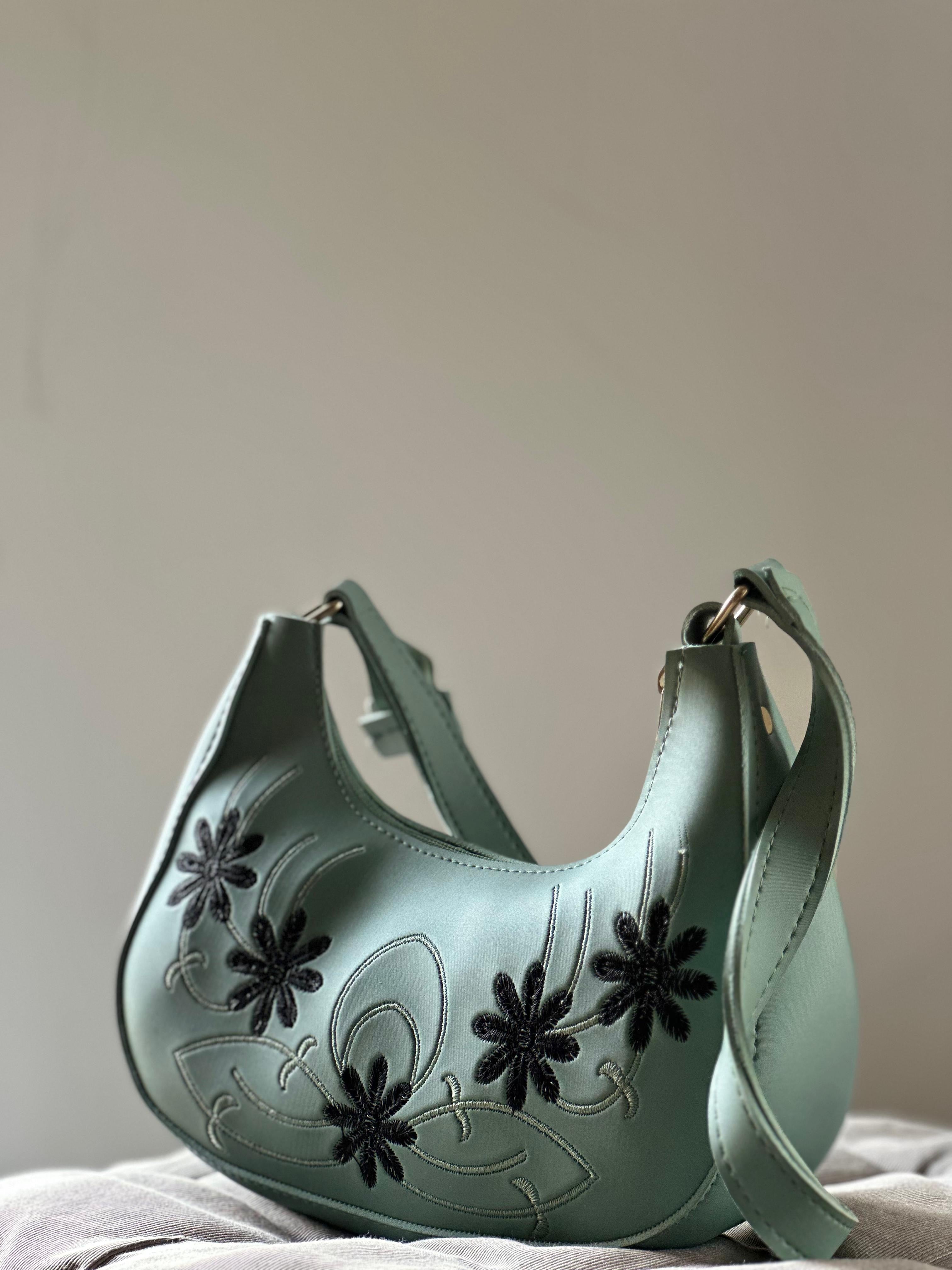 Floral hobo bag