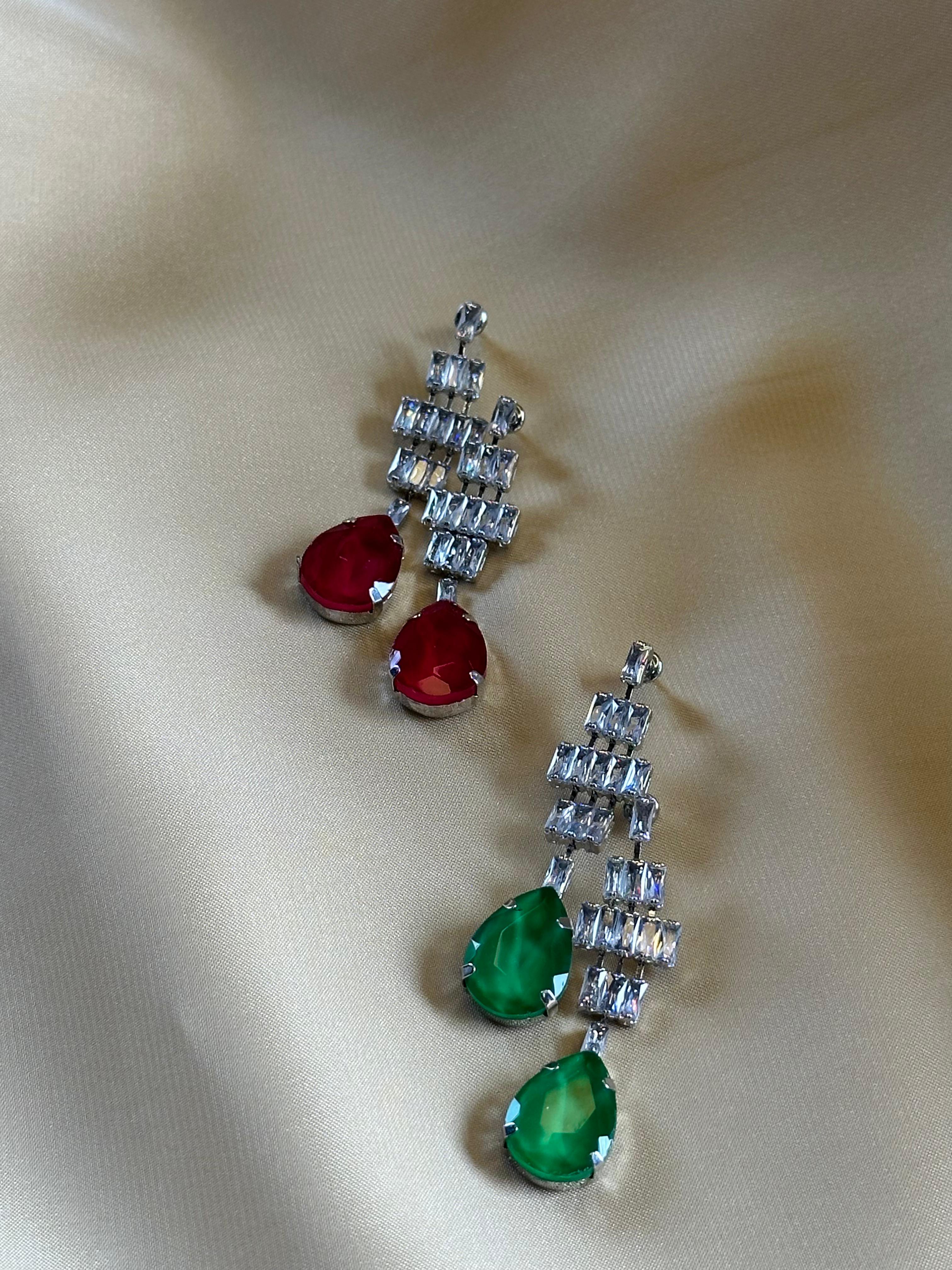 Crystal earrings