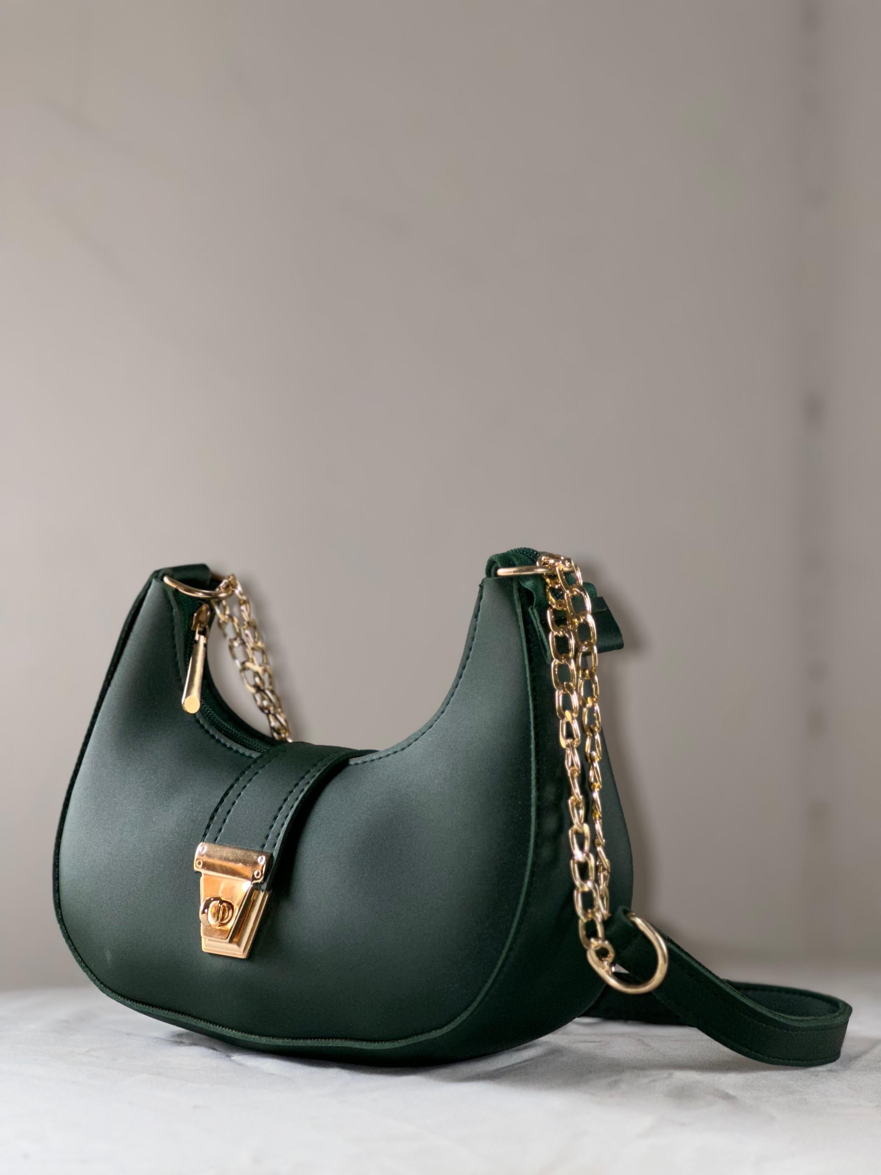 Hobo Handbag with chain