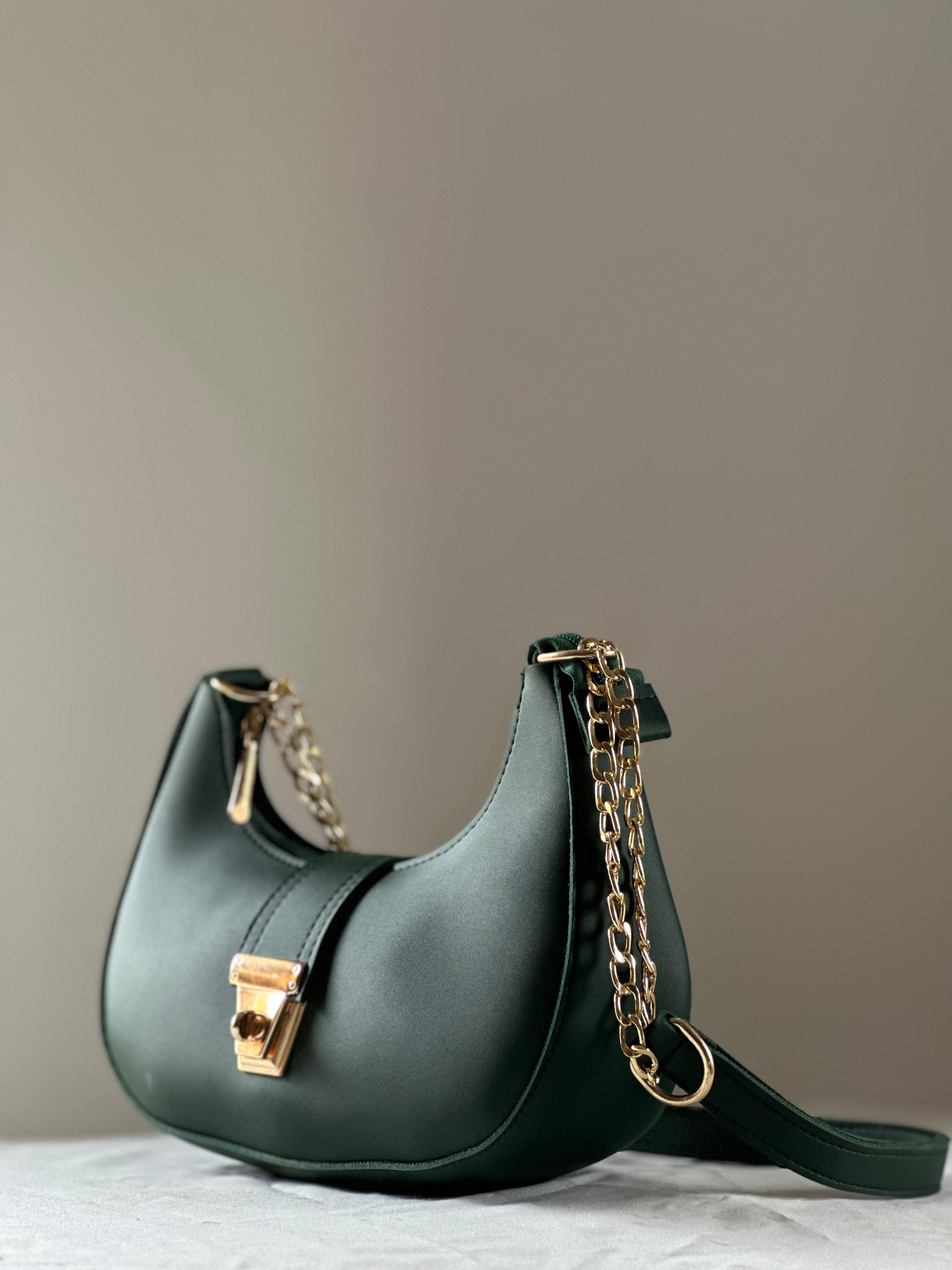 Hobo Handbag with chain