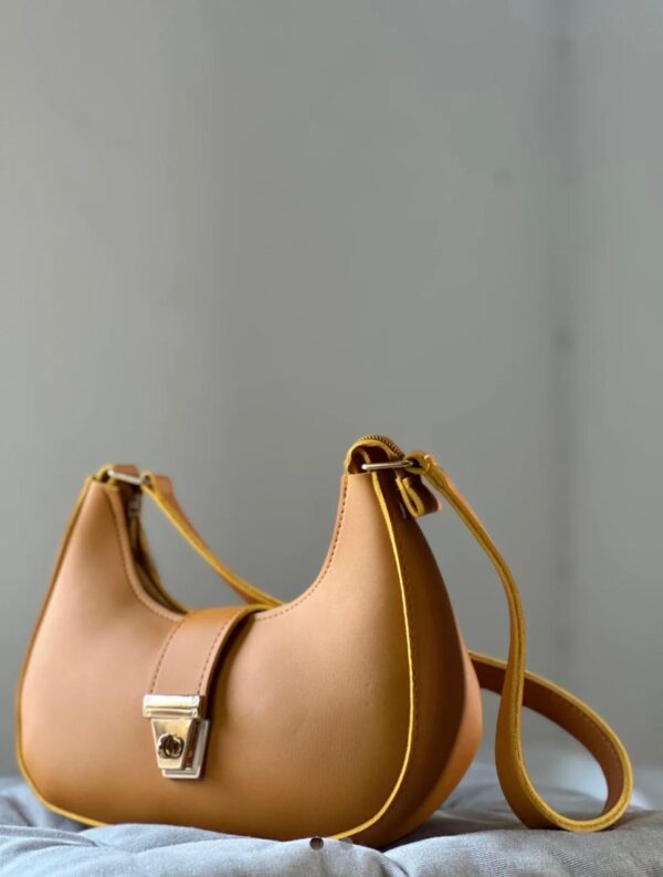 yellow handbag