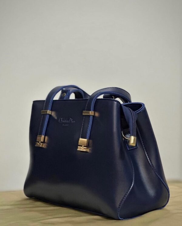 blue ladies hand bag
