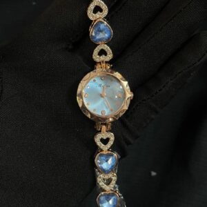 blue crystal watch