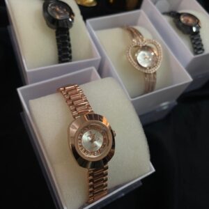 Peach ladies watch