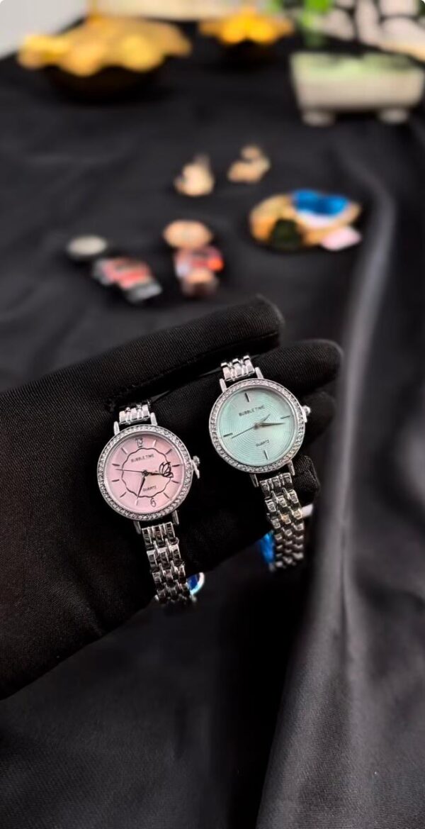 ladies silver watch